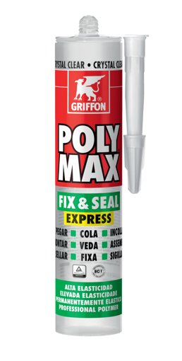 Immagine di POLY MAX® FIX & SEAL EXPRESS (cristal) Griffon