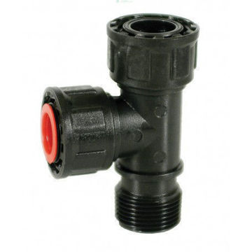 Visualizza i dettagli per Ti femmina femmina maschio attacchi 1" per collegamento elettrovalvole ti  femmina femmina maschio 1"