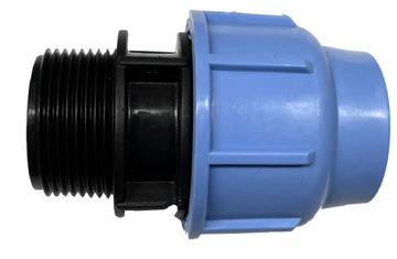 Visualizza i dettagli per Raccordo maschio rapido 32 mm x 1" PN 16 Blue seal Immagine di Raccordo maschio rapido 32 mm x 1" PN 16 Blue seal